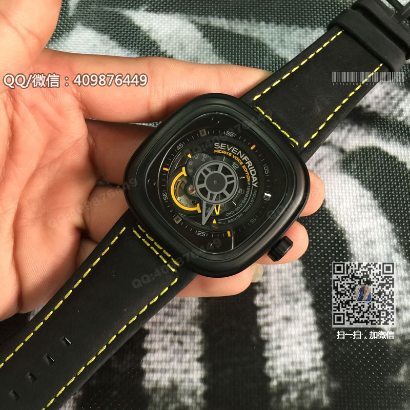 【一比一】七個星期五 SevenFriday MICAH'S VOICE PVD外殼 黑色面